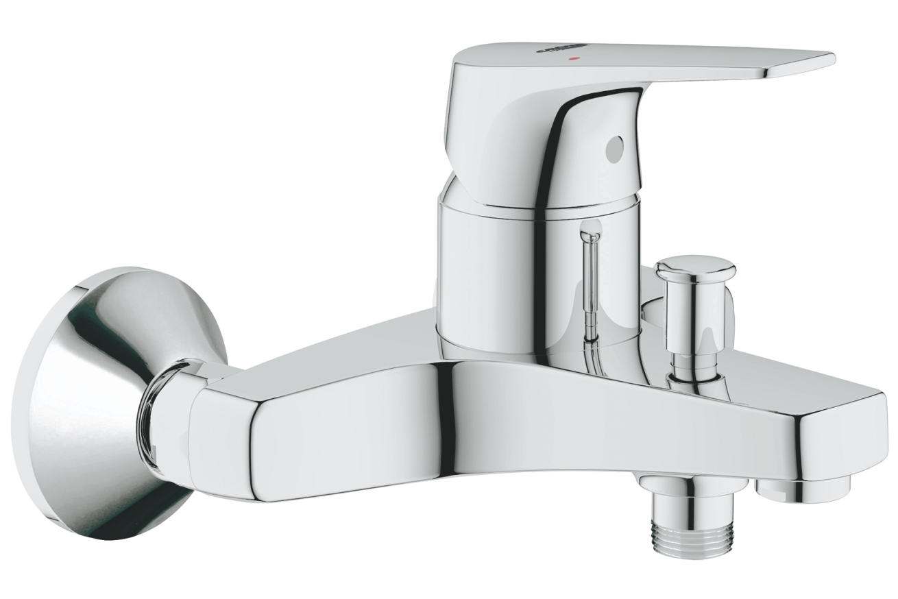 Смеситель для ванны GROHE BauFlow, хром (23756000)