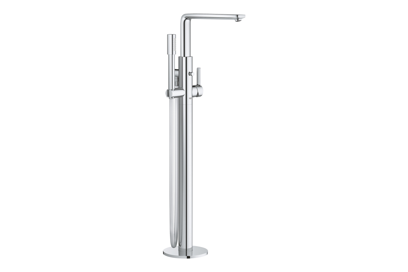 Внешняя часть смесителя для ванны GROHE Lineare напольного монтажа, хром (23792001)