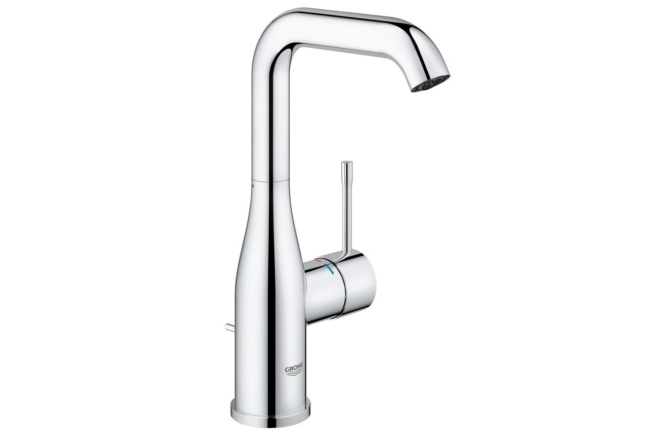 Смеситель для раковины GROHE Essence с донным клапаном, L-size, хром (32628001)