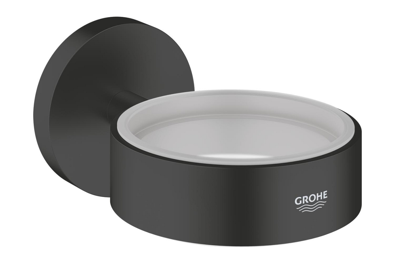 Держатель для стакана GROHE Essentials, матовый черный (1024662430)