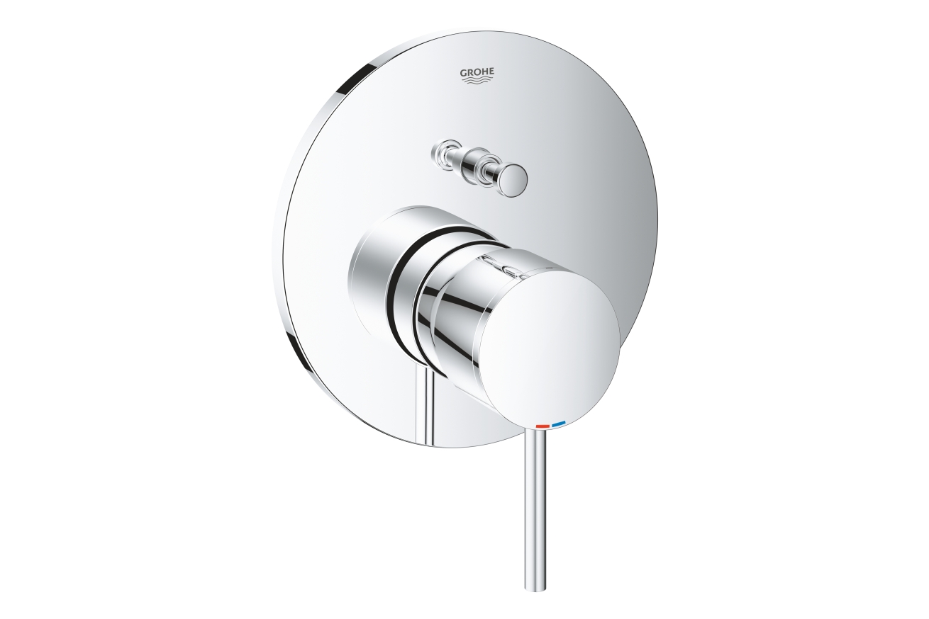 Внешняя часть смесителя для ванны GROHE Atrio на 2 потребителя, хром (24066003)