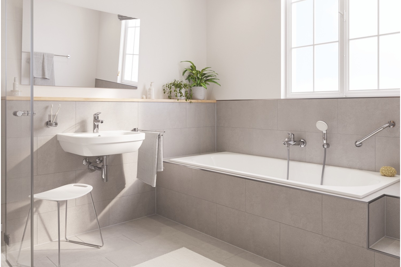 Смеситель для раковины GROHE Eurosmart, S-size, хром (23980003)