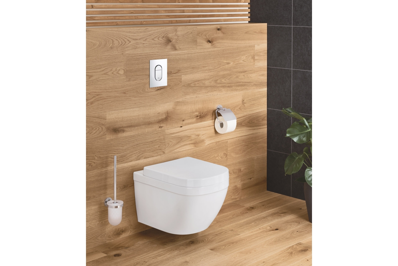 Панель смыва для унитаза GROHE Arena Cosmopolitan S, 3 режима, хром (37624000)