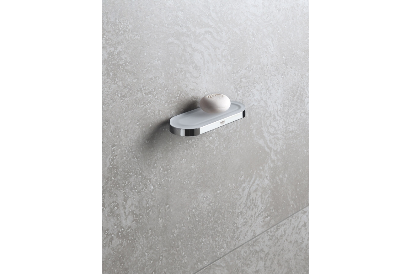 Мыльница GROHE Selection, без держателя, прозрачный белый (41036000)