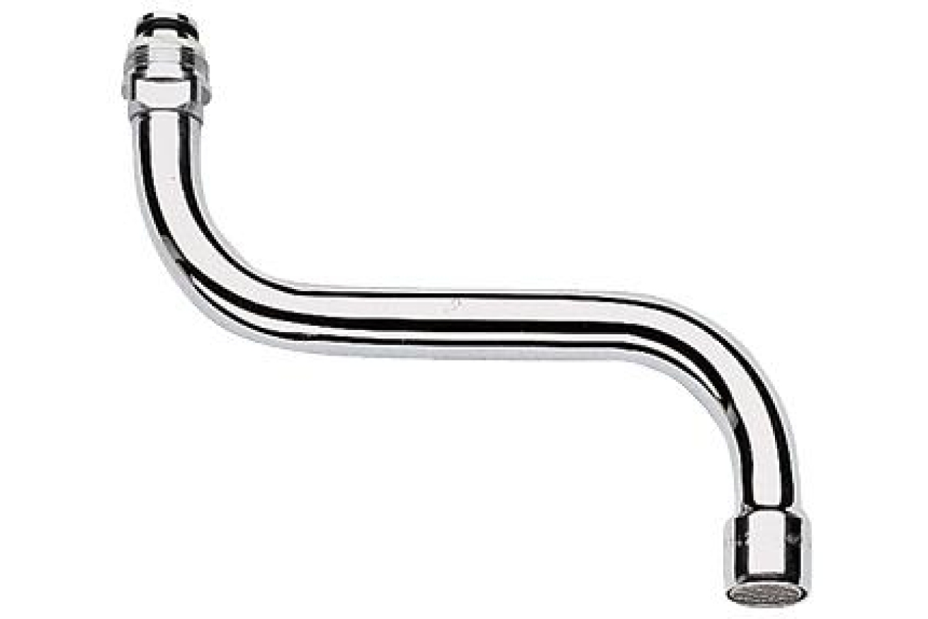 Излив для кухонных настенных смесителей GROHE, хром (13052000)