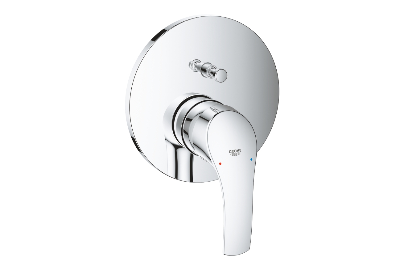 Душевая система GROHE Eurosmart со смесителем для ванны, хром (25288000)