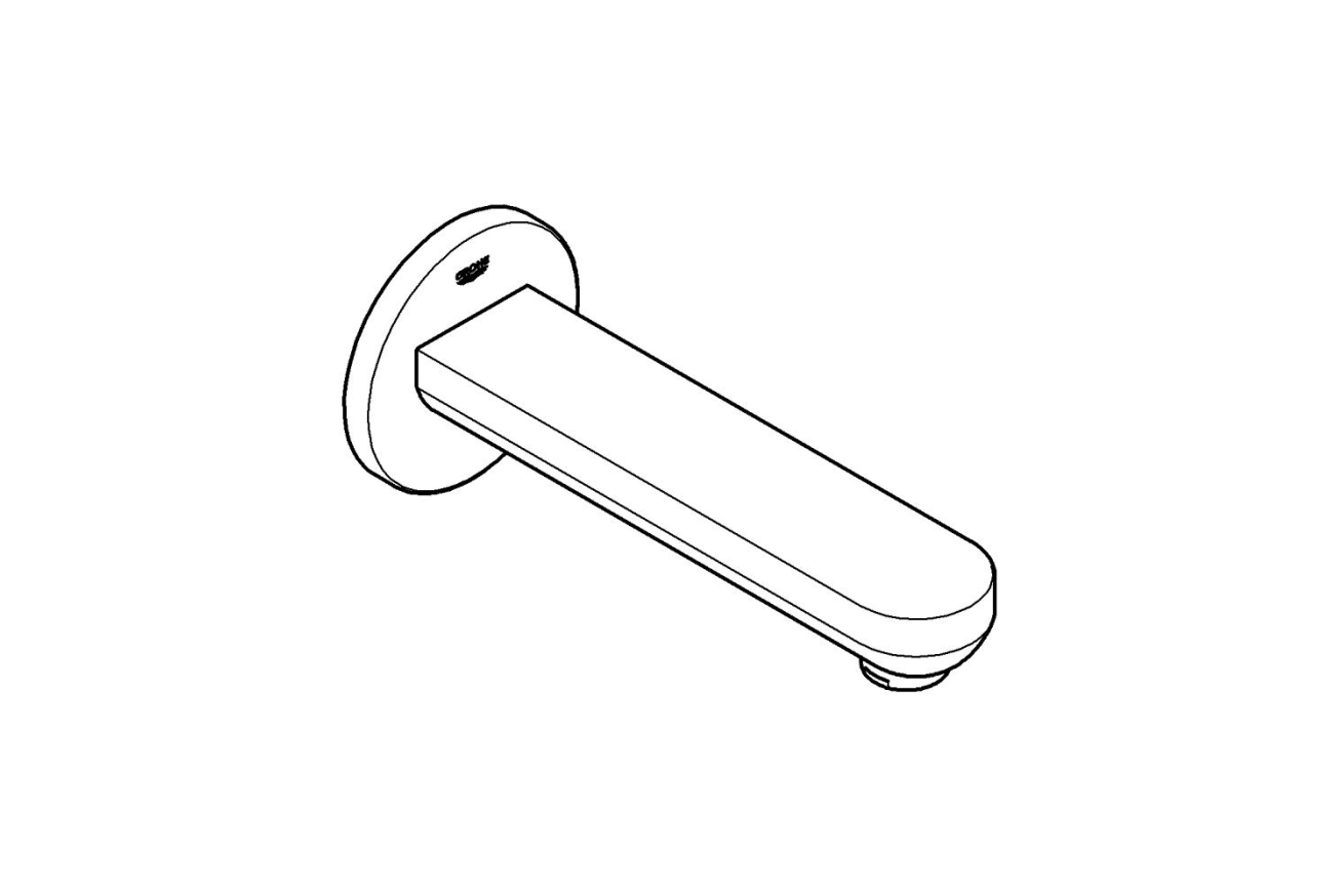 Излив для ванны GROHE Eurosmart Cosmopolitan, хром (13261000)