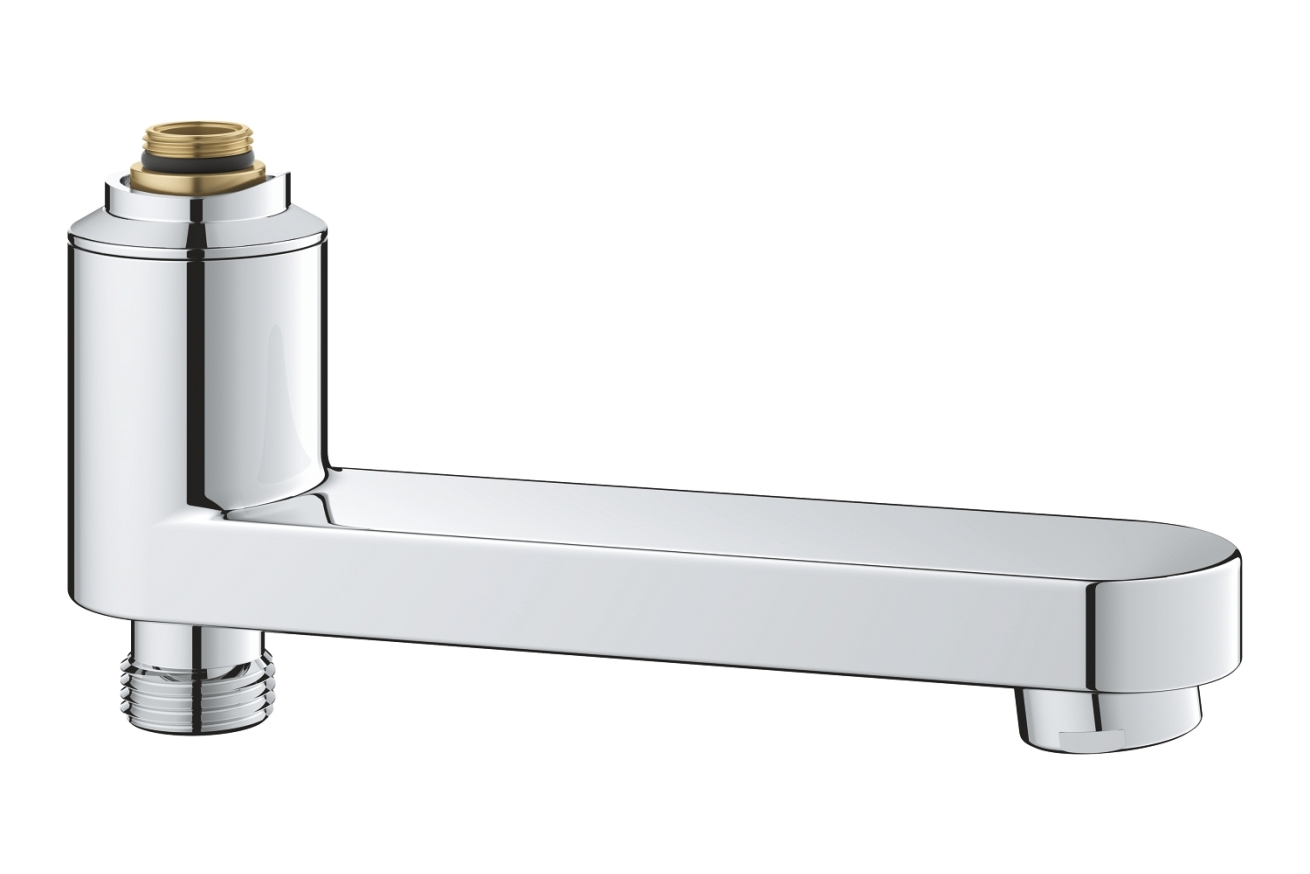 Излив для смесителя GROHE поворотный со встроенным переключателем ванна/душ, хром (13450000/U) (УЦЕНКА - Царапины на корпусе)