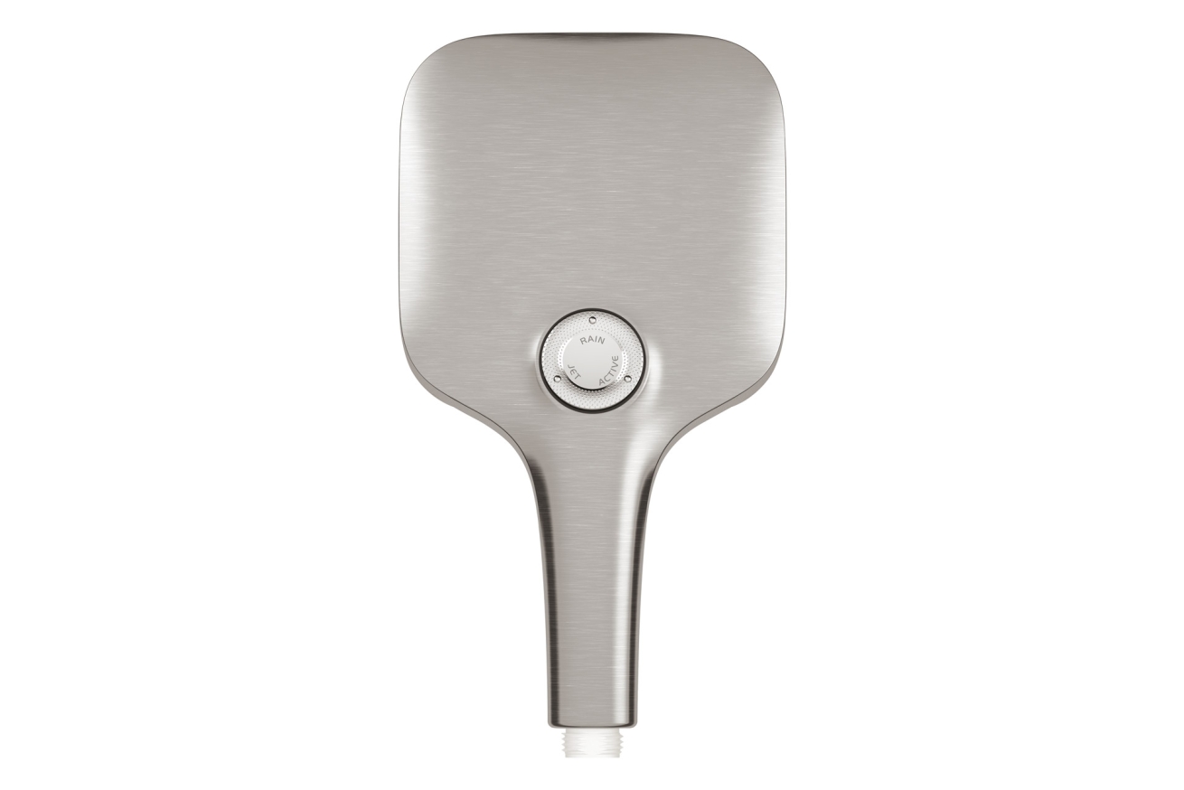 Ручной душ GROHE Rainshower SmartActive 130 Cube, 3 режима, суперсталь (26582DC0)