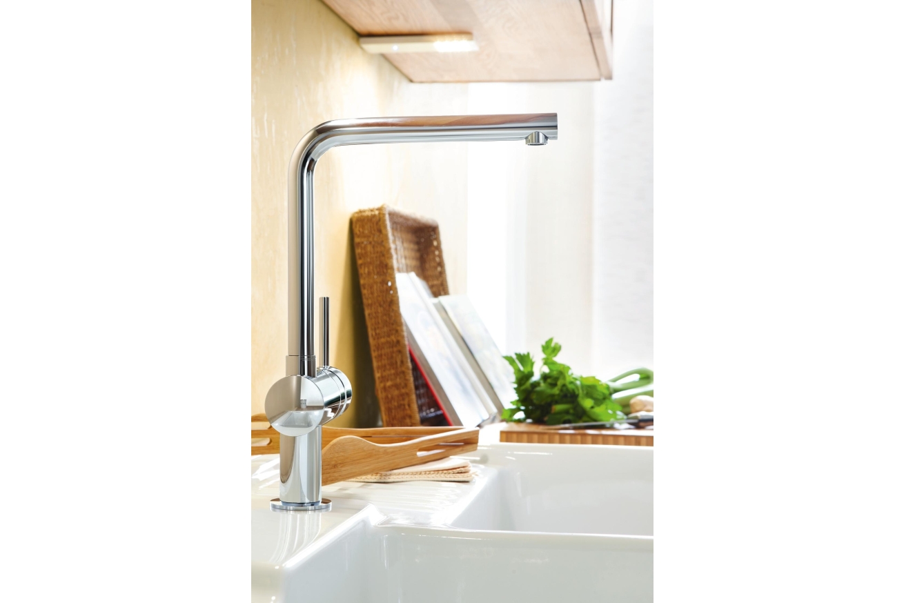 Смеситель для кухни GROHE Minta, хром (31375000)