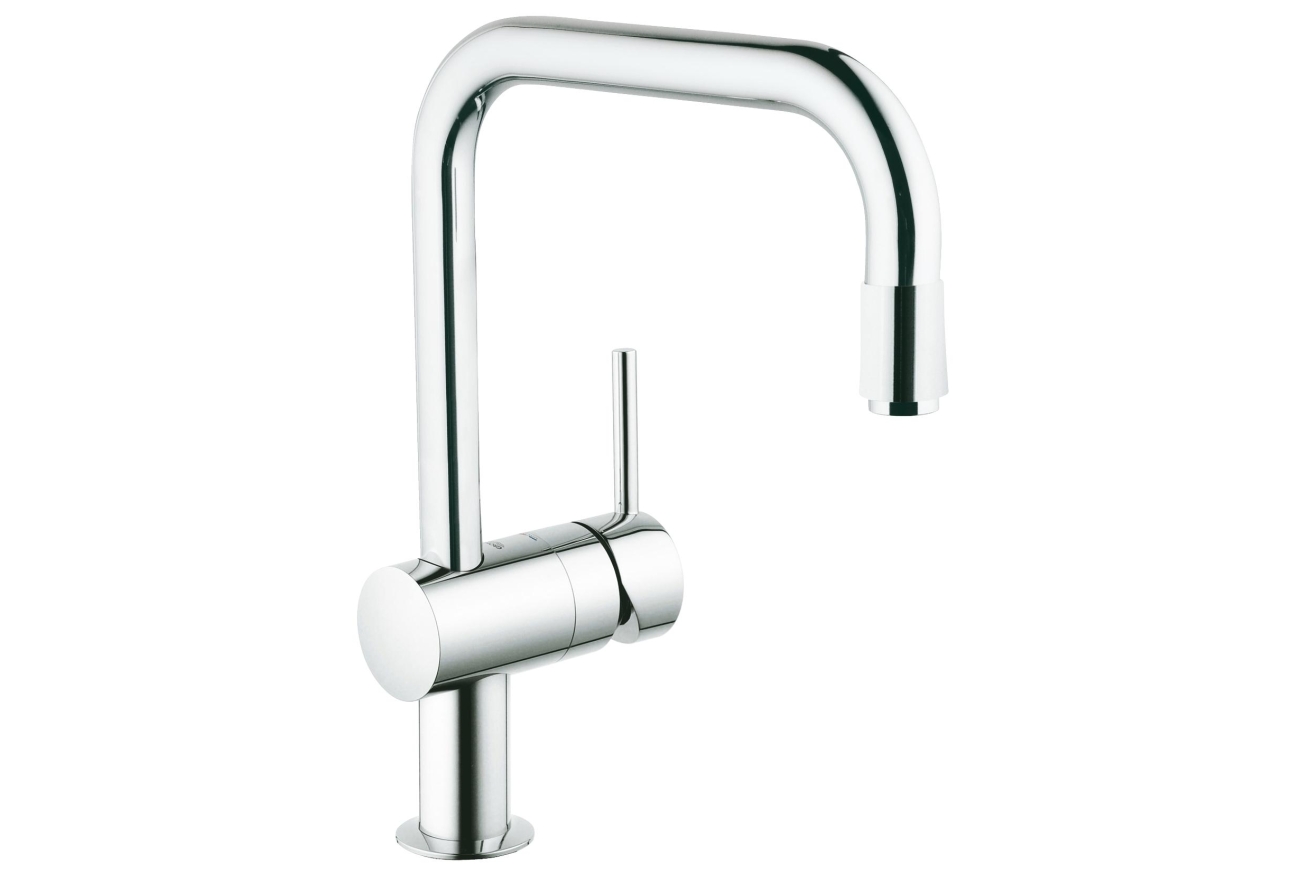 Смеситель для кухни GROHE Minta с вытяжным U-изливом, хром (32067000)