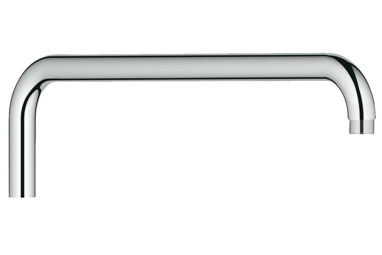 Душевой кронштейн GROHE Rainshower для душевой системы с коротким ниппелем 390 мм, хром (14047000)