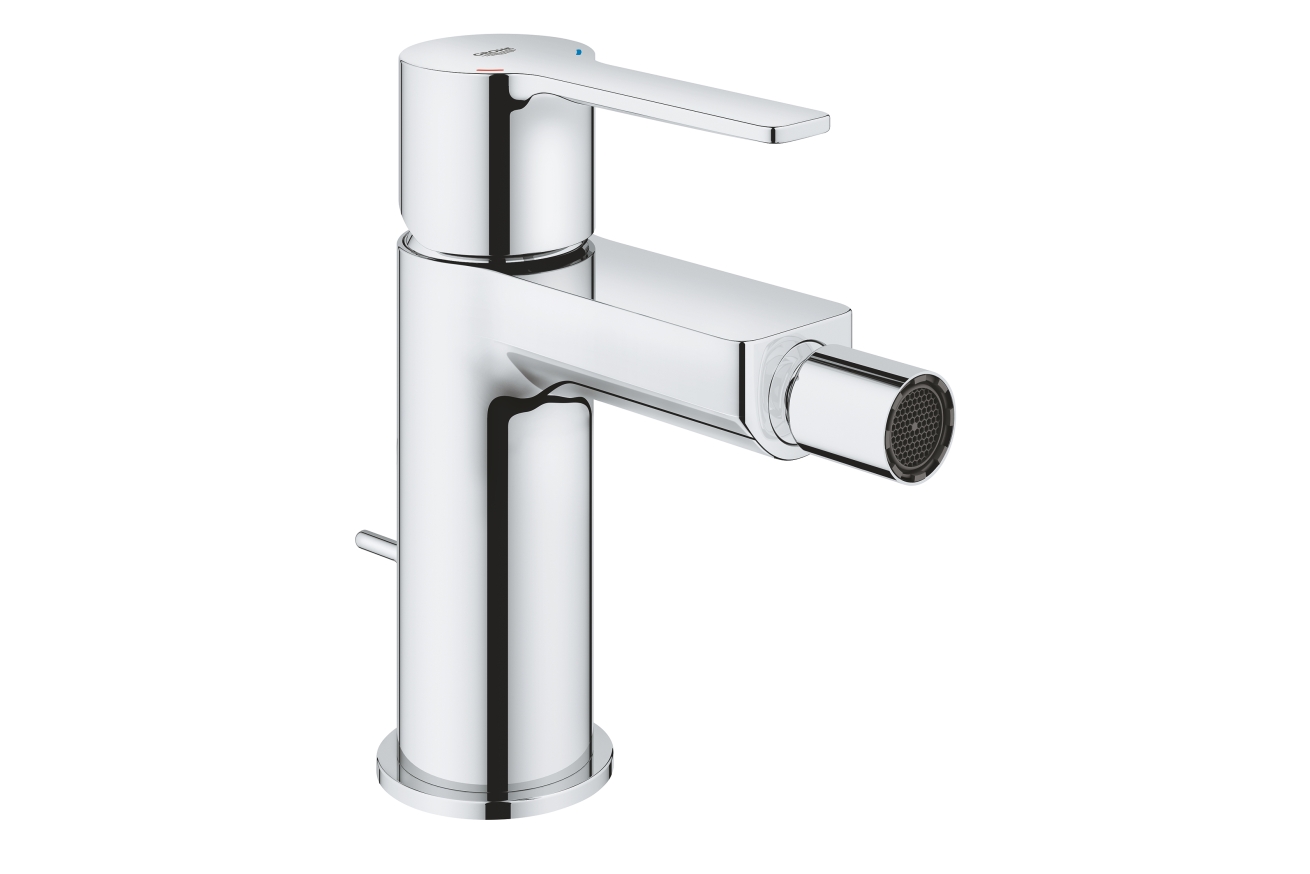 Смеситель для биде GROHE Lineare с донным клапаном, S-size, хром (33848001)
