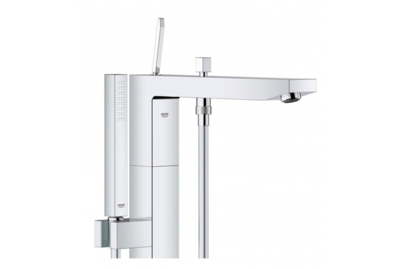 Внешняя часть смесителя для ванны GROHE Eurocube Joy, хром (23667001)