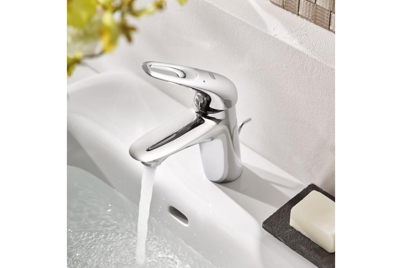 Смеситель для раковины GROHE Eurostyle, S-size, хром (23374003)