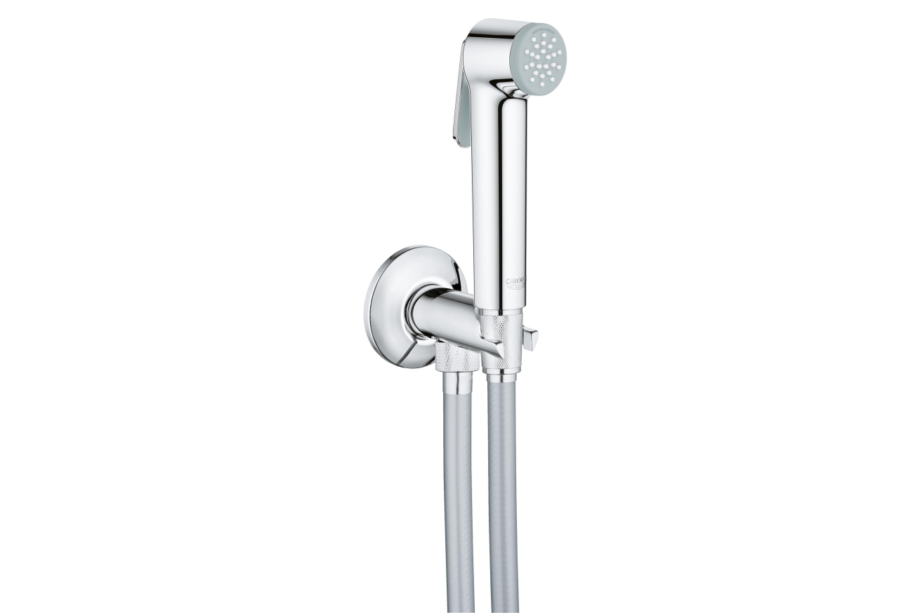 Набор для гигиенического душа, GROHE Tempesta-F Trigger Spray 30, 1000 мм, хром (26358000)