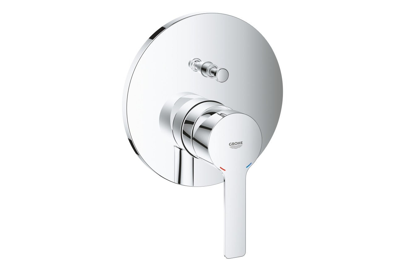 Внешняя часть смесителя для ванны GROHE Lineare, хром (24064001)