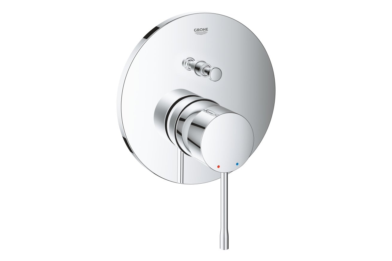 Внешняя часть смесителя для ванны GROHE Essence на 2 потребителя, хром (24058001)