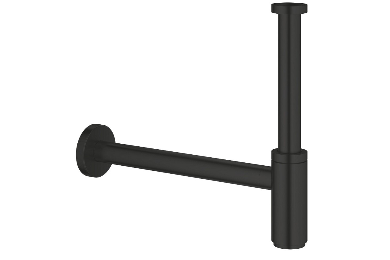 Сифон для раковины GROHE 1 1/4", матовый черный (295032430)