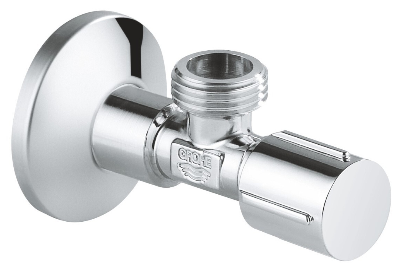 Угловой вентиль 1/2" GROHE, хром (22041001)