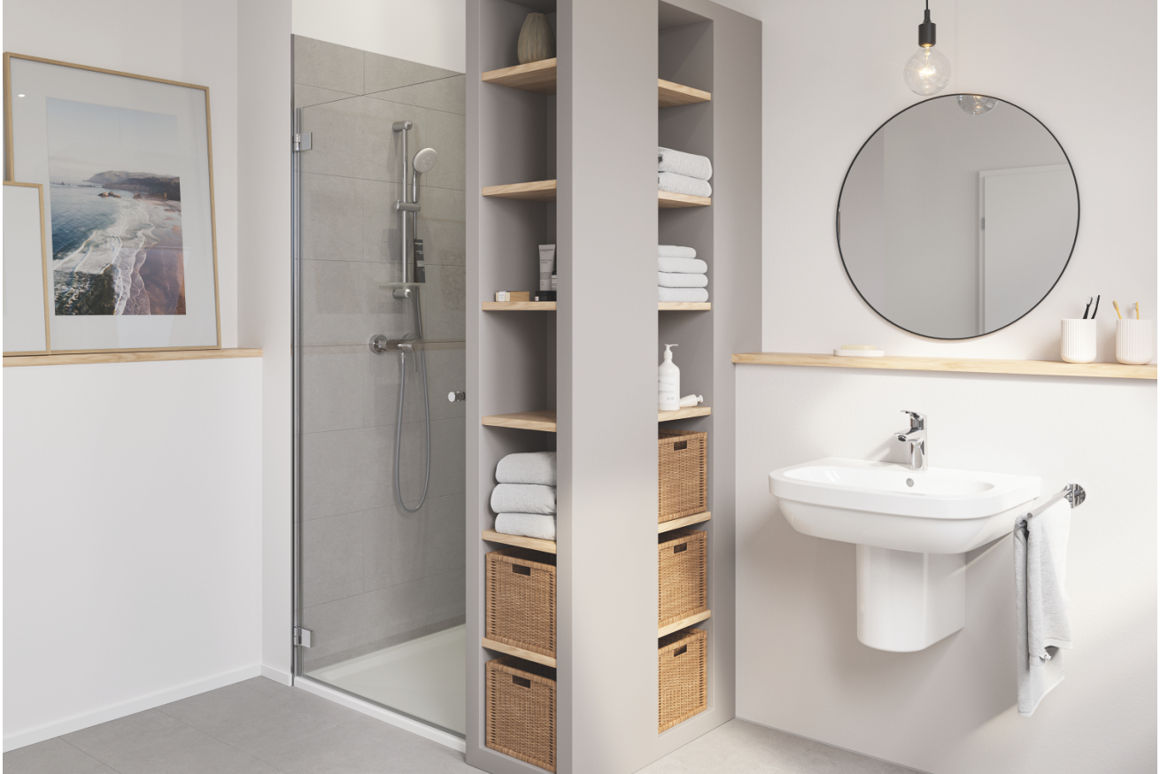 Смеситель для раковины GROHE Eurosmart, S-size, хром (23968003)