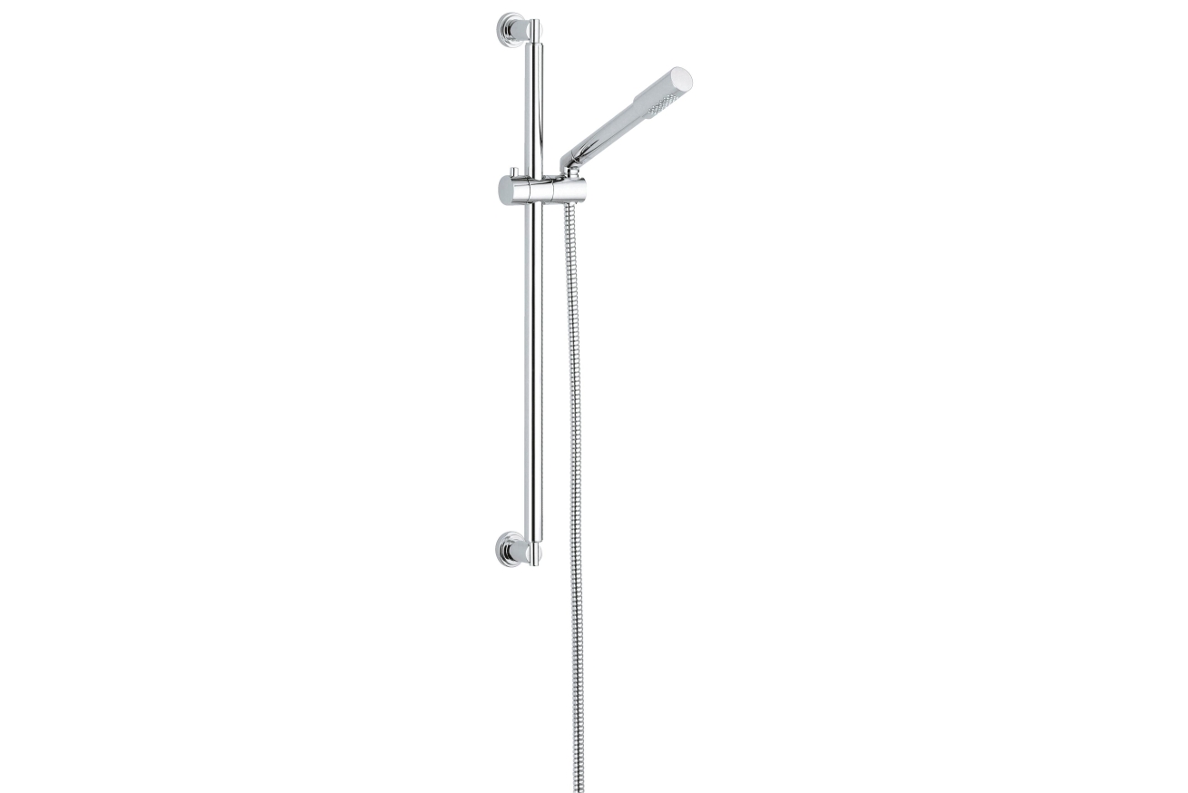 Душевой гарнитур GROHE Sena Stick, 1 режим струи, душевая штанга 600 мм, 9,5 л/мин, хром (28581000)