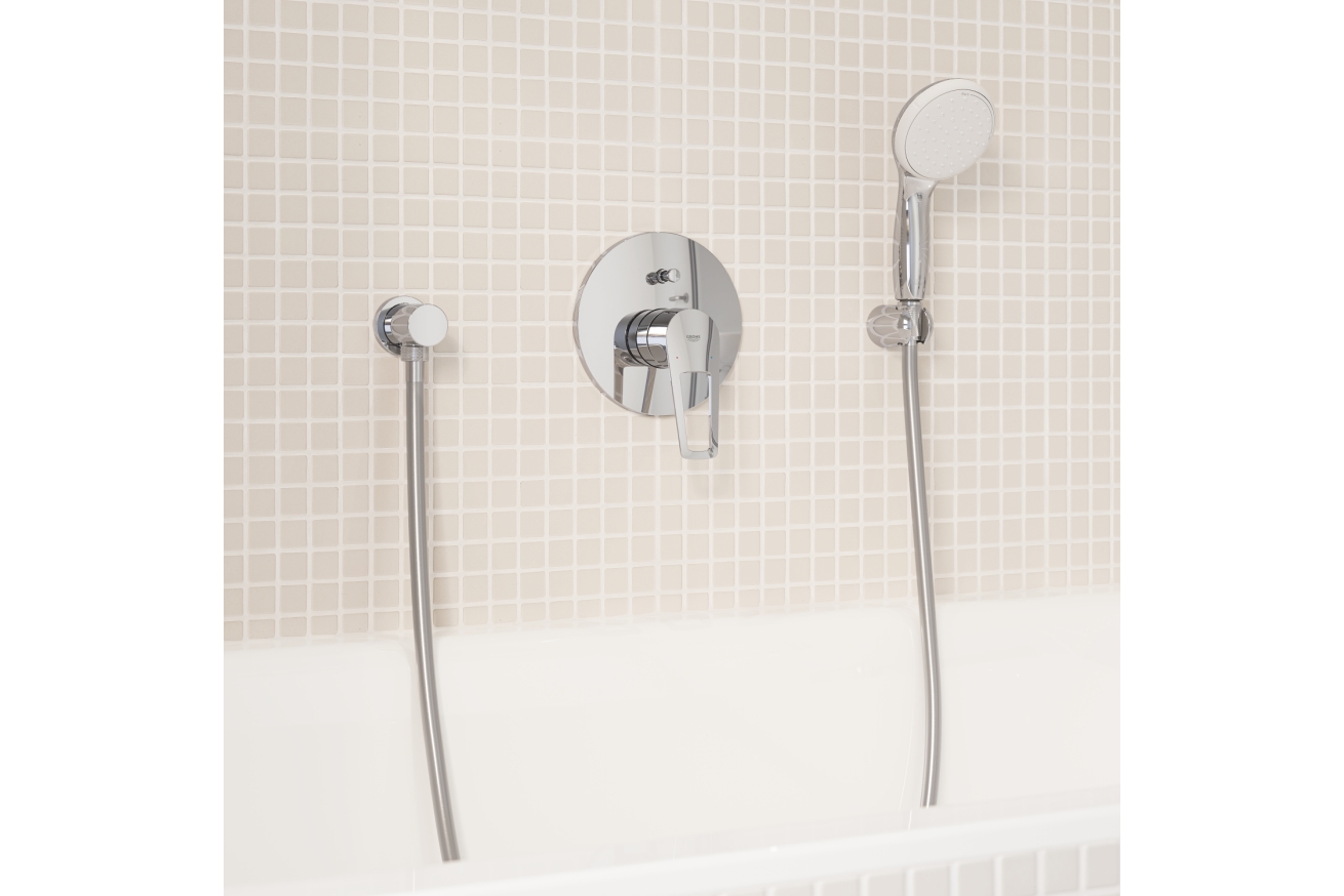 Душевой набор GROHE Tempesta 100, 2 режима, 1250 мм, 5,6 л/мин, хром (2779810E)