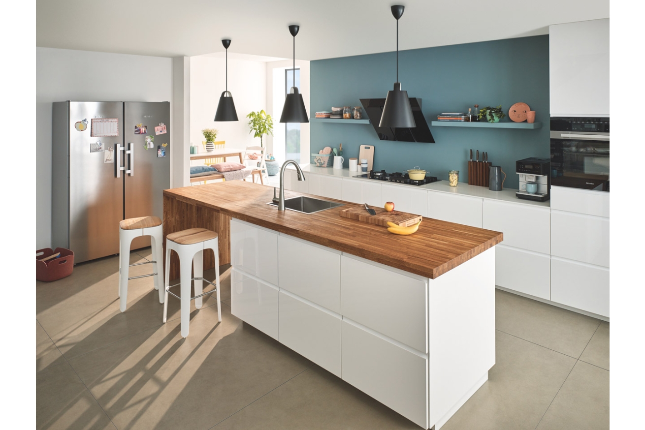 Мойка GROHE K700 60-S 55/45 1.0, нержавеющая сталь (31726SD0)