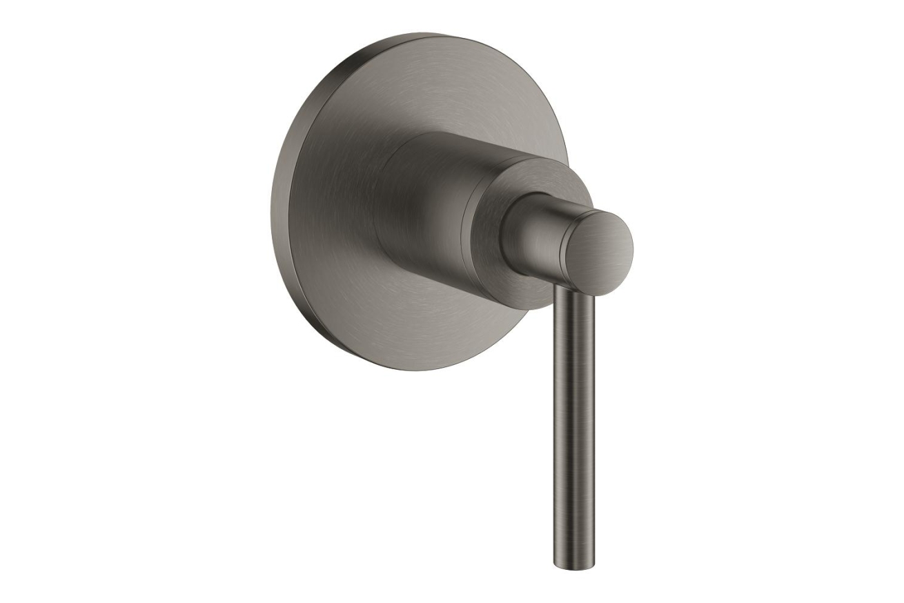 Внешняя часть вентиля GROHE Atrio, рукоятка-рычаг, темный графит матовый (19088AL3)