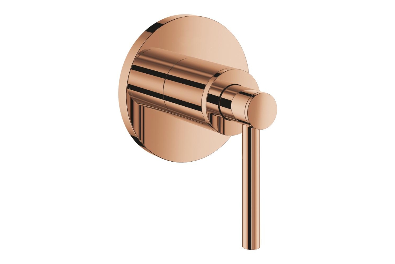 Внешняя часть вентиля GROHE Atrio, рукоятка-рычаг, теплый закат глянец (19088DA3)