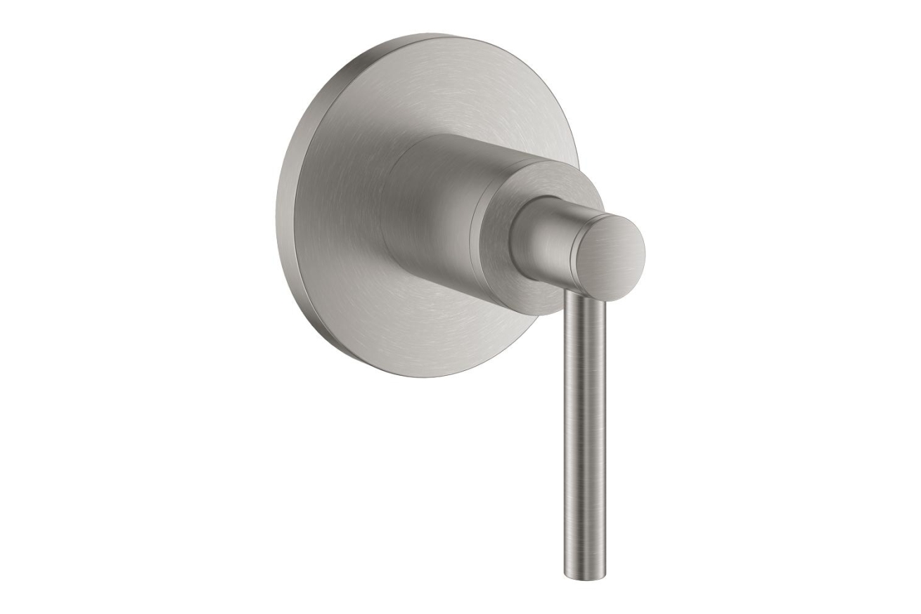 Внешняя часть вентиля GROHE Atrio, рукоятка-рычаг, суперсталь (19088DC3)