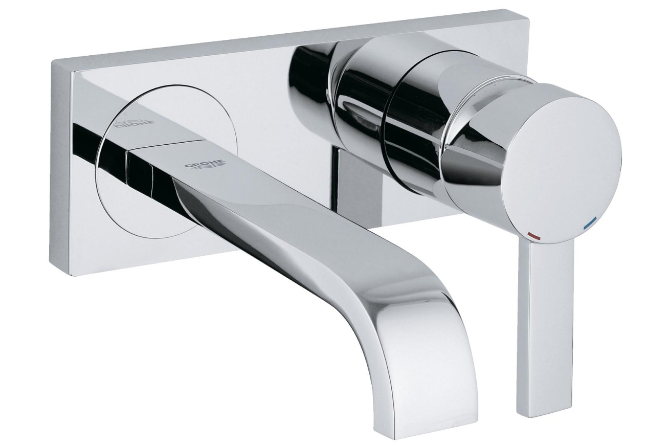 Внешняя часть смесителя для раковины GROHE Allure на 2 отверстия, вынос 172 мм, хром (19309000)