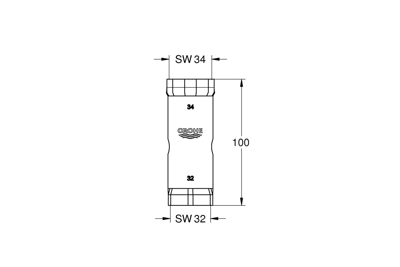 Ключ для демонтажа GROHE 19332000
