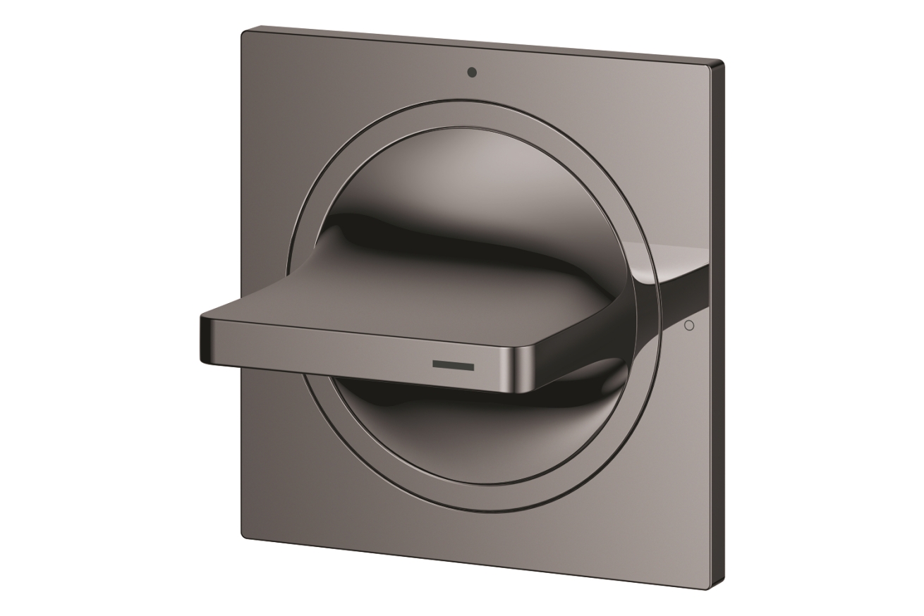 Внешняя часть вентиля GROHE Allure, темный графит глянец (19334A01)