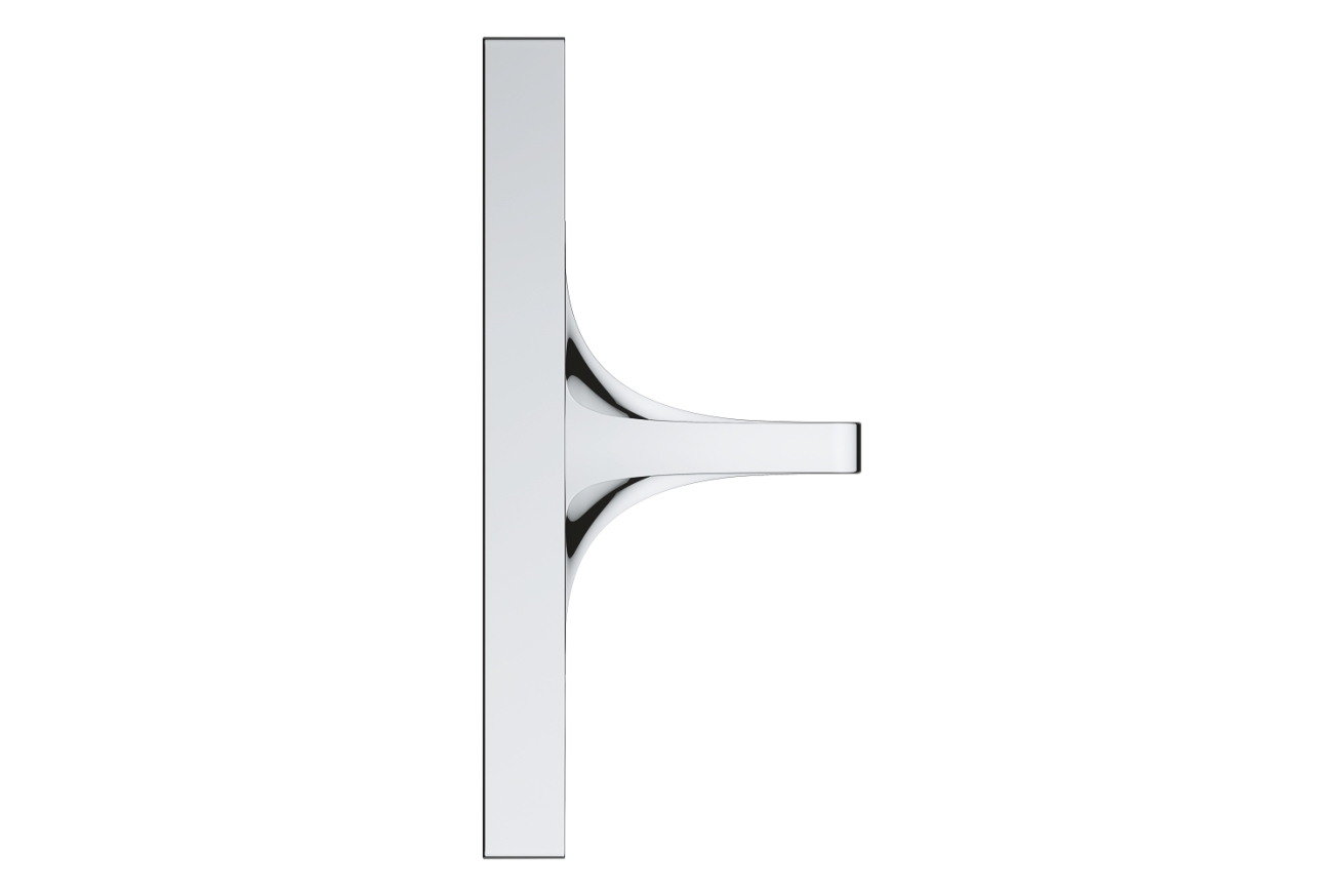 Внешняя часть переключателя потоков GROHE Allure на 3 положения, хром (19590001)