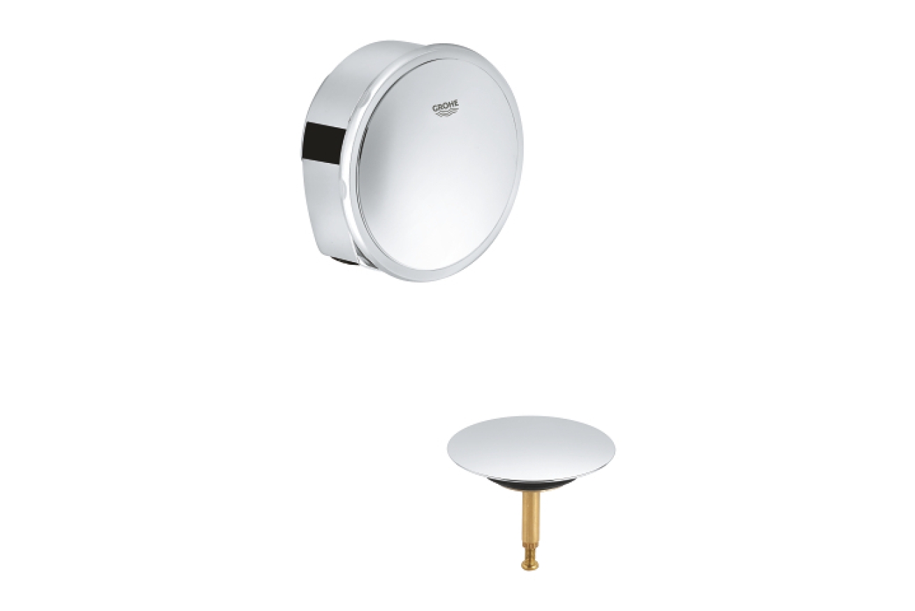 Наливной, сливной и переливной гарнитур, GROHE Talentofill, внешняя часть, хром, (19952000)