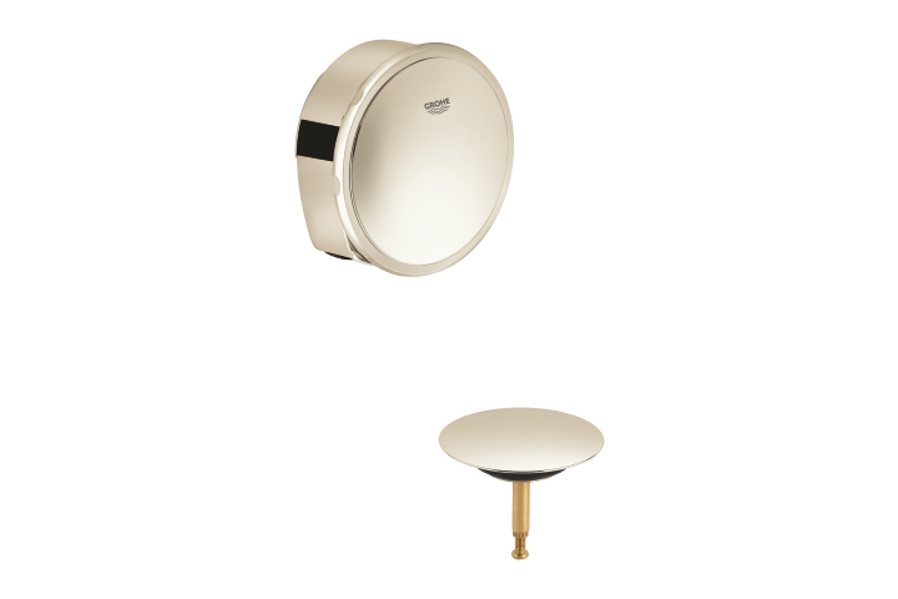 Наливной, сливной и переливной гарнитур GROHE Talentofill, внешняя часть, никель (19952BE0)