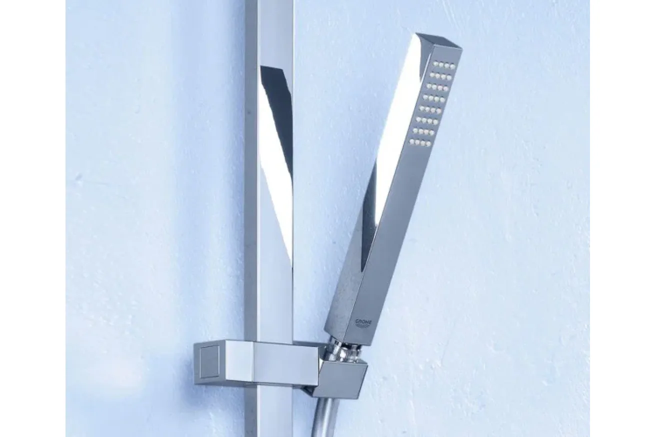 Ручной душ GROHE Euphoria Cube Stick, 15 л/мин, 1 режим, хром (27698000)