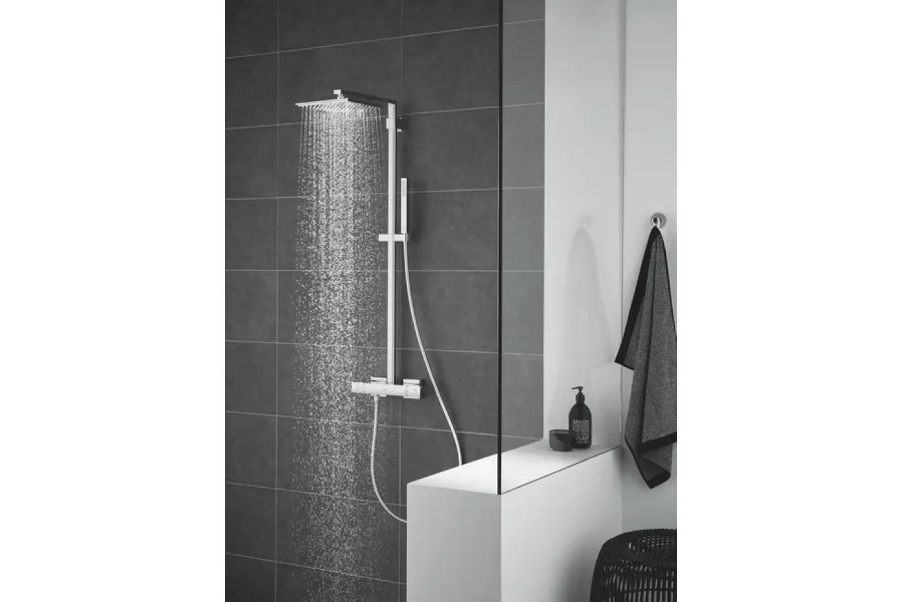 Ручной душ GROHE Euphoria Cube Stick, 15 л/мин, 1 режим, хром (27698000)