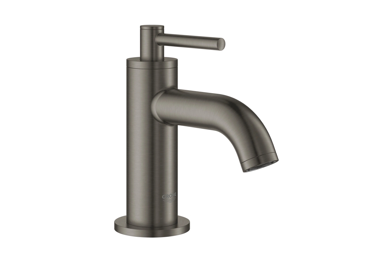 Кран для раковины GROHE Atrio, без функции смешивания, XS-Size, темный графит матовый (20021AL3)