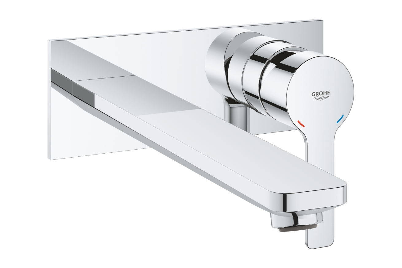 Внешняя часть смесителя для раковины GROHE Lineare, L-Size, хром (23444001)