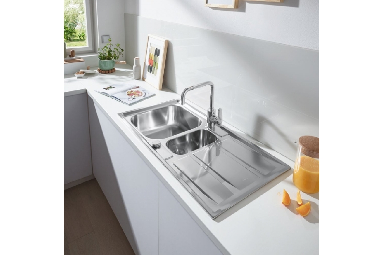 Смеситель для кухни GROHE Eurodisc Cosmopolitan, хром (32259003)
