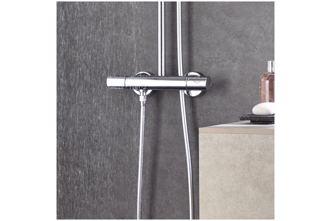 Душевая система GROHE Euphoria System 210 с термостатом для душа, хром (26363000)
