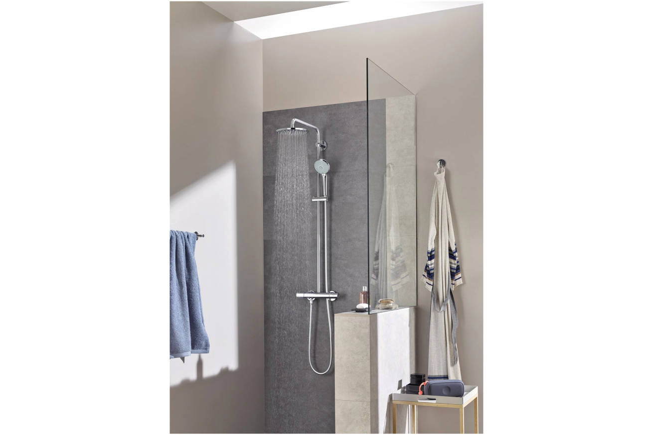 Душевая система GROHE Euphoria System 210 с термостатом для душа, хром (26363000)