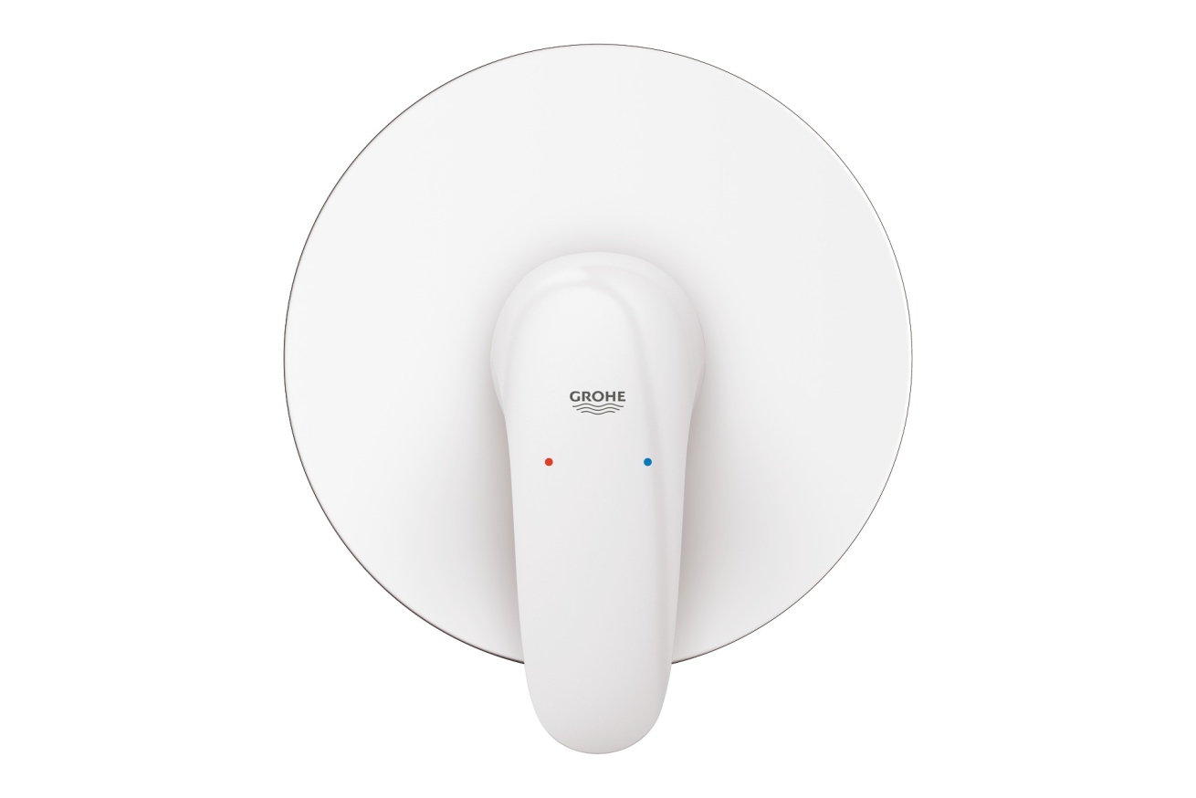 Внешняя часть смесителя для душа GROHE Eurostyle скрытого монтажа, белая луна (24046LS3)