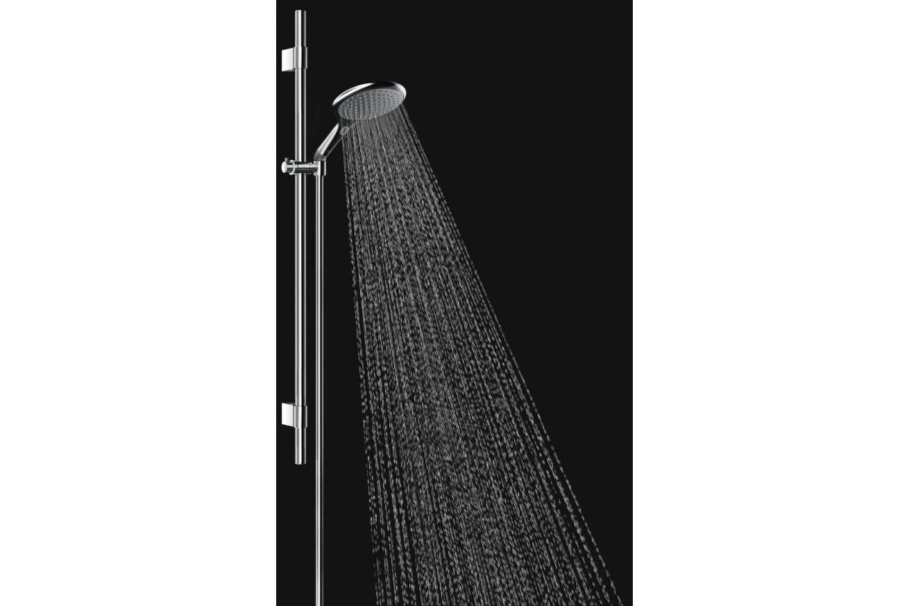 Душевой гарнитур GROHE Rainshower Solo 150, 2 режима струи, душевая штанга 900 мм, хром (27273001)