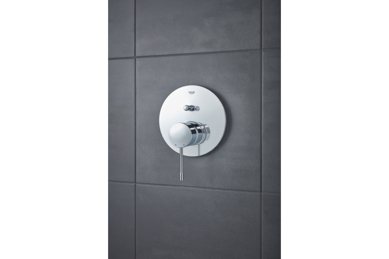 Внешняя часть смесителя для ванны GROHE Essence на 2 потребителя, хром (24058001)