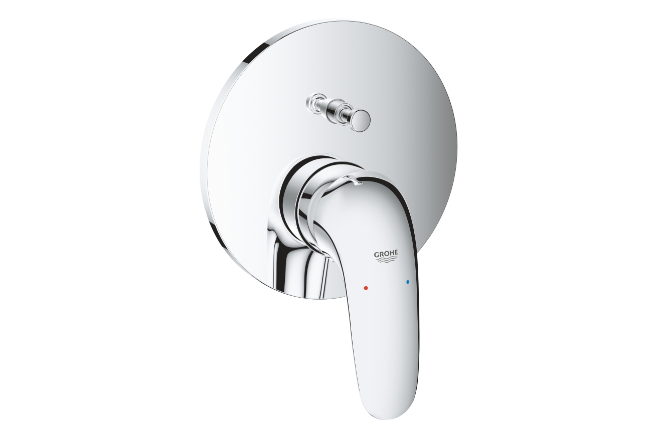 Внешняя часть смесителя для ванны GROHE Eurostyle Solid, хром (24047003)