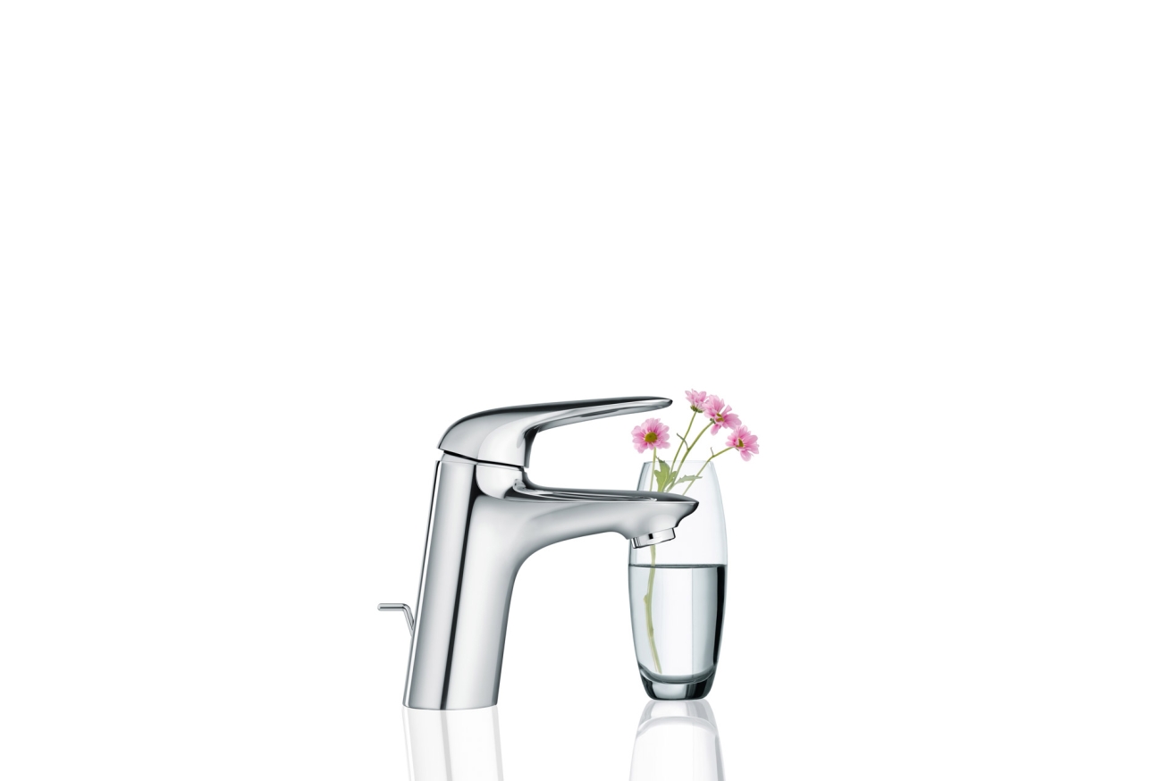 Смеситель для раковины GROHE Eurostyle с донным клапаном, хром (23707003)