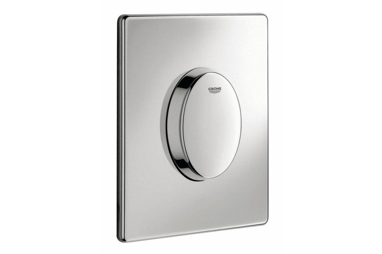 Панель смыва для унитаза GROHE Skate Air, 1 режим, хром (38564000)